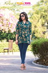 Cotton Shorties Vol 5 By Tips And Tops Cotton Printed Ladies Top Wholesale Price In Surat
